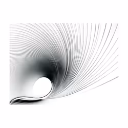 Planete Discount PD13146-300-231 papier-peint Papier peint non tissé Noir, Blanc
