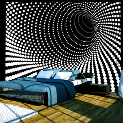 Papier peint intissé 3D et Perspective Abstract background 3D - PD12980-400-309