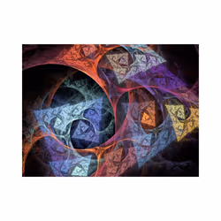 Planete Discount PD13151-350-270 papier-peint Papier peint non tissé Multicolore