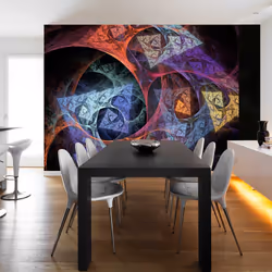 Planete Discount PD13151-400-309, Papier peint non tissé, Multicolore, Colorful, 120 g/m², Dans le monde de l'imaginaire, 400 ...