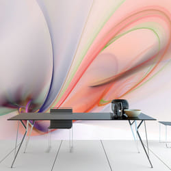 Papier peint intissé Abstractions Silky colorful smoke - PD13163-400-309