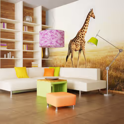 Planete Discount PD13261-200-154, Papier peint non tissé, 120 g/m², girafe - promenade, 2000 mm, 50 cm, 1540 mm