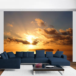 Papier peint intissé Paysages mer - coucher de soleil - PD14376-400-309