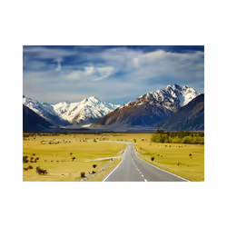 Papier peint intissé Paysages Southern Alps, New Zealand - PD14377-400-309