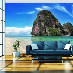 Papier peint intissé Paysages Paysage exotique - plage Railay, Thaïlande - PD14379-400-309