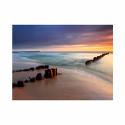Papier peint intissé Paysages plage - lever de soleil - PD14396-400-309