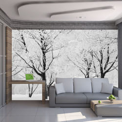 Papier peint intissé Paysages Arbres - paysage d'hiver - PD14400-400-309