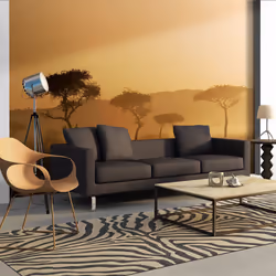 Planete Discount PD14405-400-309, Papier peint non tissé, 120 g/m², Massai Mara, 4000 mm, 50 cm, 3090 mm