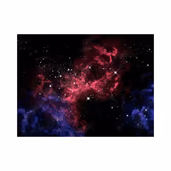 Planete Discount PD14416-200-154 papier-peint Papier peint non tissé Noir, Bleu, Rouge, Blanc
