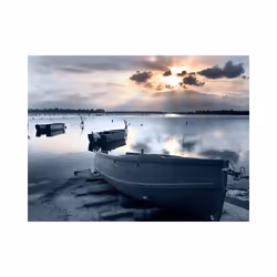 Papier peint intissé Paysages Little port boats - PD14427-400-309