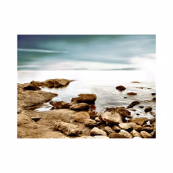Papier peint intissé Paysages Plage rocheuse - PD14432-400-309