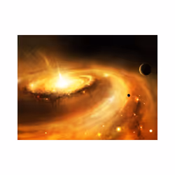 Papier peint intissé Paysages Galactic Center of the Milky Way - PD14438-400-309