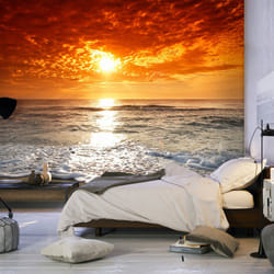 Papier peint intissé Paysages Quel merveilleux coucher de soleil! - PD14441-400-309