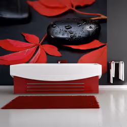 Planete Discount PD14444-400-309, Papier peint non tissé, Noir, Rouge, Noir, Rouge, 120 g/m², Intensité du rouge : zen, 4000  ...