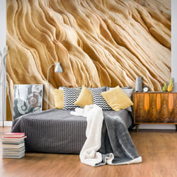 Papier peint intissé Fonds et Dessins Wavy sandstone forms - PD13977-400-309