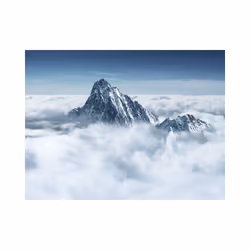 Planete Discount PD14470-200-154 papier-peint Papier peint non tissé Bleu, Gris, Blanc