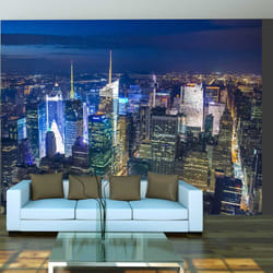 Papier peint intissé Ville et Architecture Manhattan - nuit - PD14866-400-309