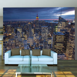 Papier peint intissé Ville et Architecture New York - nuit - PD14867-400-309