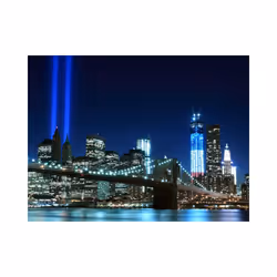 Papier peint intissé Ville et Architecture Floodlights over NYC - PD14868-400-309