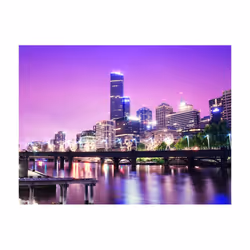 Papier peint intissé Ville et Architecture Yarra river - Melbourne - PD14873-400-309