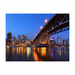 Papier peint intissé Ville et Architecture Granville Bridge - Vancouver (Canada) - PD14875-400-309