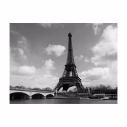 Papier peint intissé Ville et Architecture Seine et Tour Eiffel - PD14878-400-309
