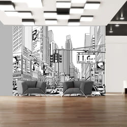 Papier peint intissé Ville et Architecture Dans les rues de New York - PD14883-400-309