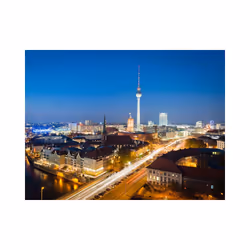 Papier peint intissé Ville et Architecture Berlin by night - PD14913-400-309