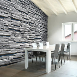 Planete Discount PD13982-250-193 papier-peint Papier peint non tissé Gris