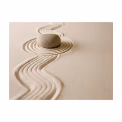 Papier peint intissé Orient Zen sand garden - PD14265-400-309