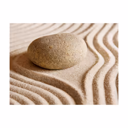 Papier peint intissé Orient Sable et galet zen - PD14266-400-309
