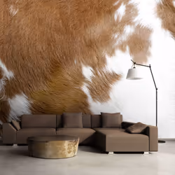 Planete Discount PD13989-400-309, Papier peint non tissé, Blanc, Blanc, Peau de vache, 4000 mm, 50 cm