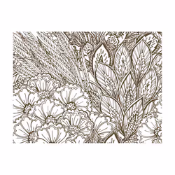 Planete Discount PD13998-250-193 papier-peint Papier peint non tissé Noir, Blanc