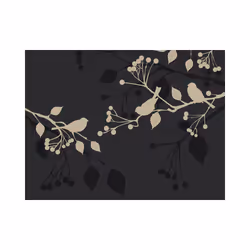 Planete Discount PD13287-350-270 papier-peint Papier peint non tissé Noir, Gris, Blanc
