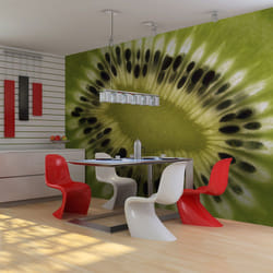Papier peint intissé Motifs de cuisine fruits: kiwi - PD14221-400-309
