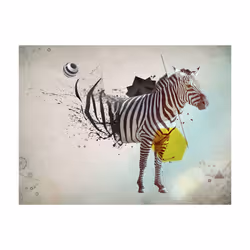 Planete Discount PD13293-200-154 papier-peint Papier peint non tissé Noir, Blanc, Jaune