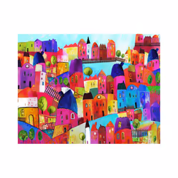 Planete Discount PD14652-350-270 papier-peint Papier peint non tissé Multicolore
