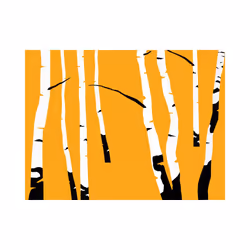 Planete Discount PD13184-250-193 papier-peint Papier peint non tissé Noir, Orange, Blanc