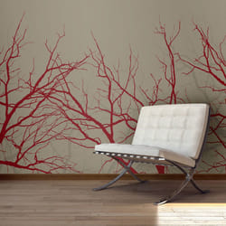 Papier peint intissé Paysages Red-hot branches - PD14488-400-309