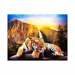 Papier peint intissé Animaux Beauty and the beast - PD13317-400-309