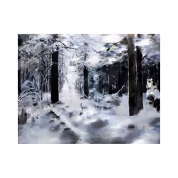Papier peint intissé Paysages Winter forest - PD14494-400-309