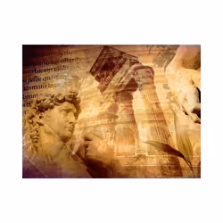 Papier peint intissé Ville et Architecture Collage - Grèce antique - PD14925-400-309