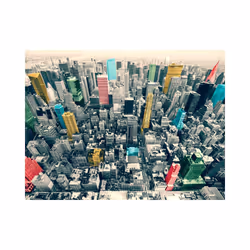 Papier peint intissé Ville et Architecture Un peu de couleur à New York - PD14927-400-309