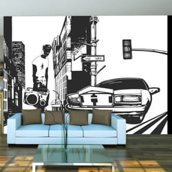 Papier peint intissé Street art Style urbain - PD14703-400-309