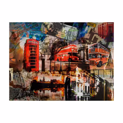 Papier peint intissé Ville et Architecture Collage - Londres - PD14949-400-309