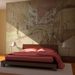 Papier peint intissé Ville et Architecture Gondolas in Venice - PD14950-400-309