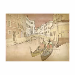 Papier peint intissé Ville et Architecture Gondolas in Venice - PD14950-400-309