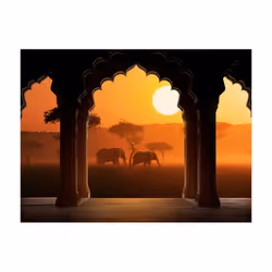 Papier peint intissé Paysages Hear Africa - PD14499-400-309