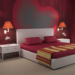 Planete Discount PD13186-200-154, Papier peint non tissé, Gris, Rose, Violet, Gris, Violet, Rose, 120 g/m², Cold heart, 2000  ...