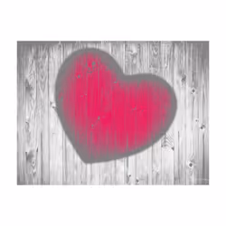 Planete Discount PD13187-350-270 papier-peint Papier peint non tissé Gris, Rose, Blanc